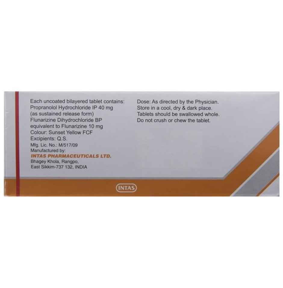 Provanol Plus 10 Tablet SR