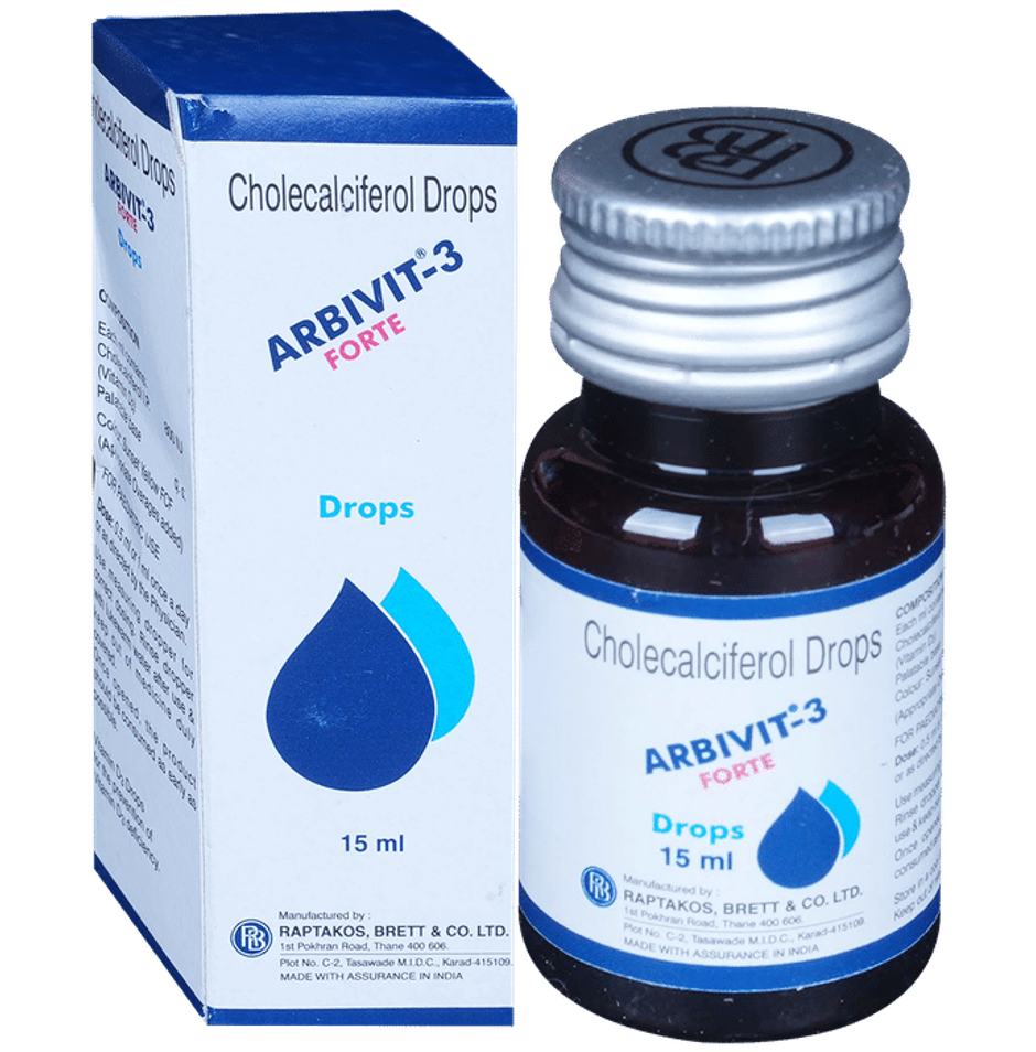 Arbivit-3 Forte Vitamin D3 Oral Drop