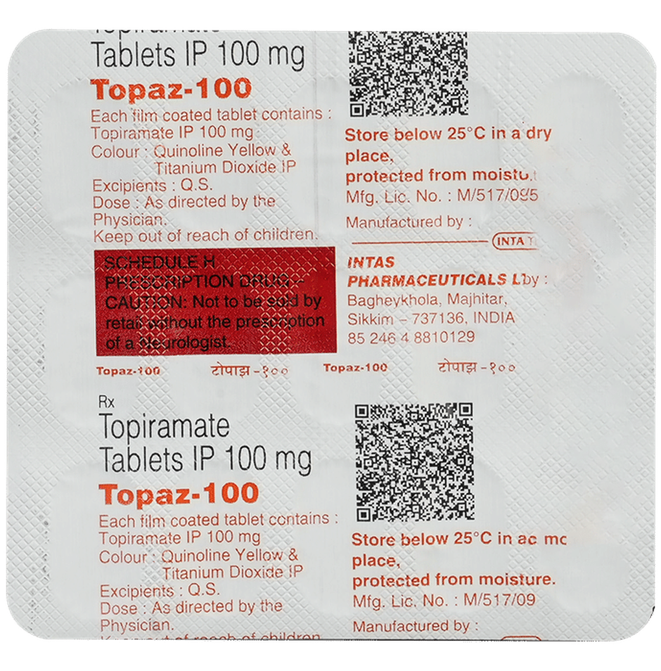 Topaz-100 Tablet