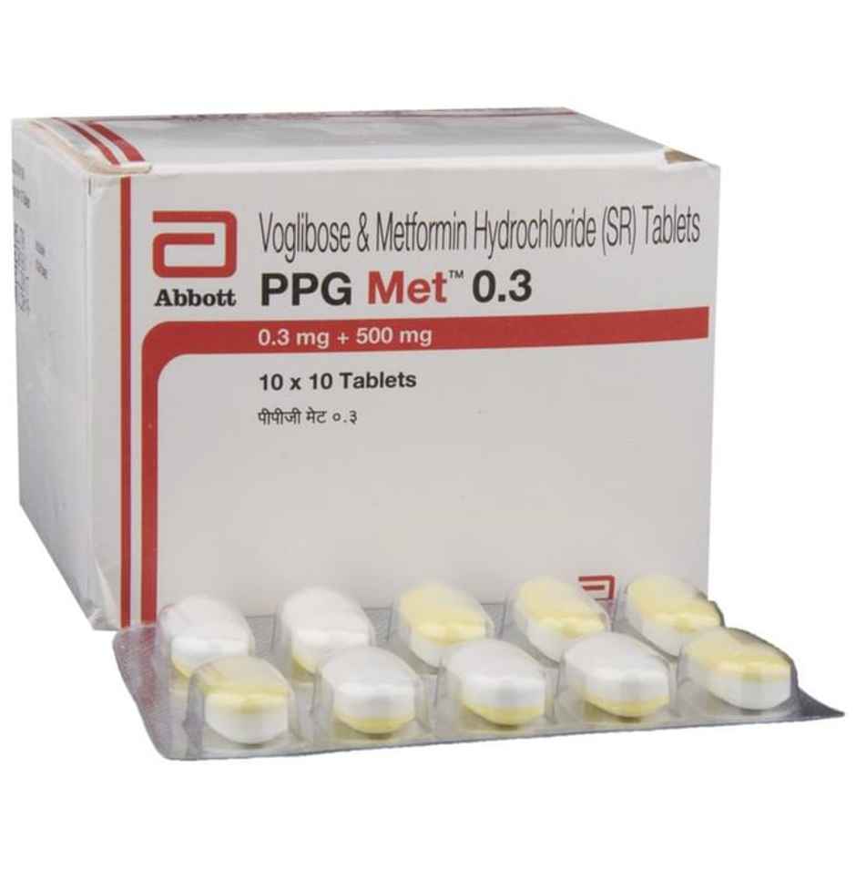 Ppg Met 0.3 Tablet SR