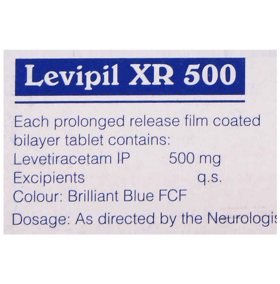 Levipil XR 500 Tablet PR