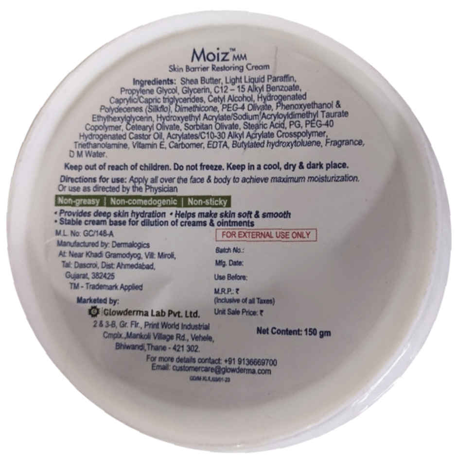Moiz MM Skin Barrier Restoring Cream