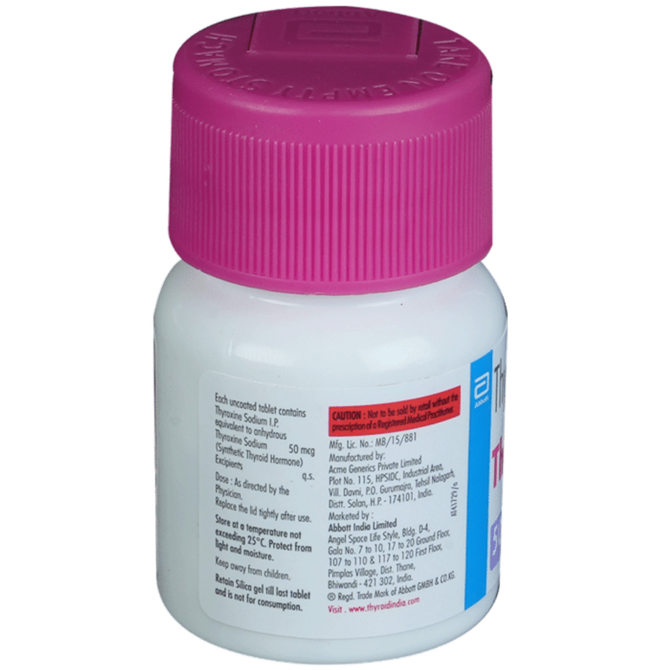 Thyronorm 50mcg Tablet