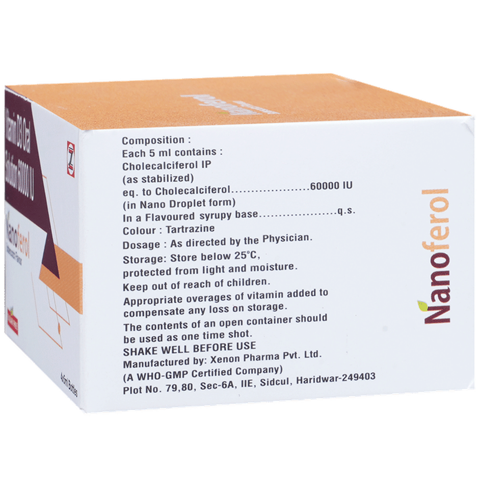 Nanoferol Butterscotch Flavour Sugar Free Oral Solution