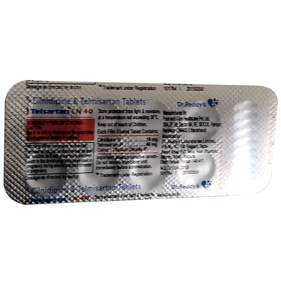 Telsartan-LN 40 Tablet