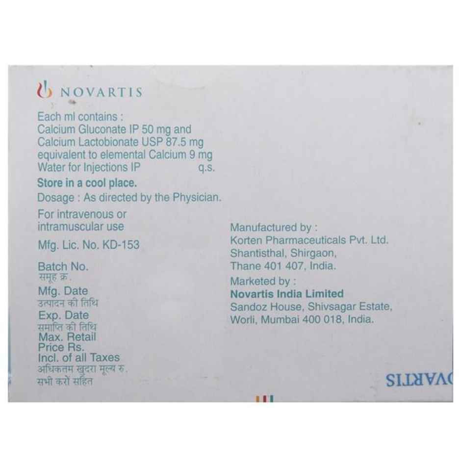 Calcium-Sandoz Injection