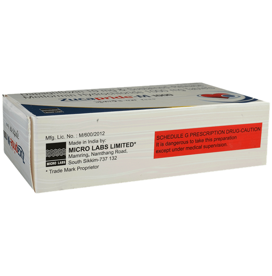 Zucapride-M 1000 Tablet SR