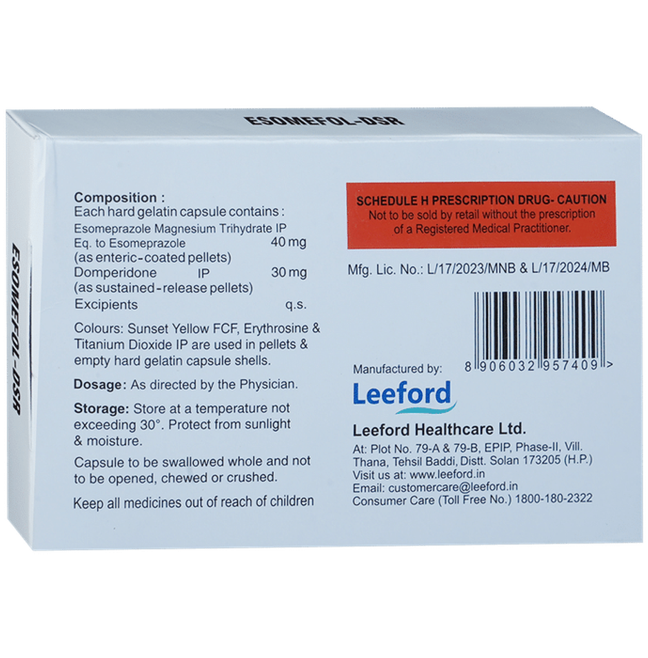 Esomefol-DSR Capsule