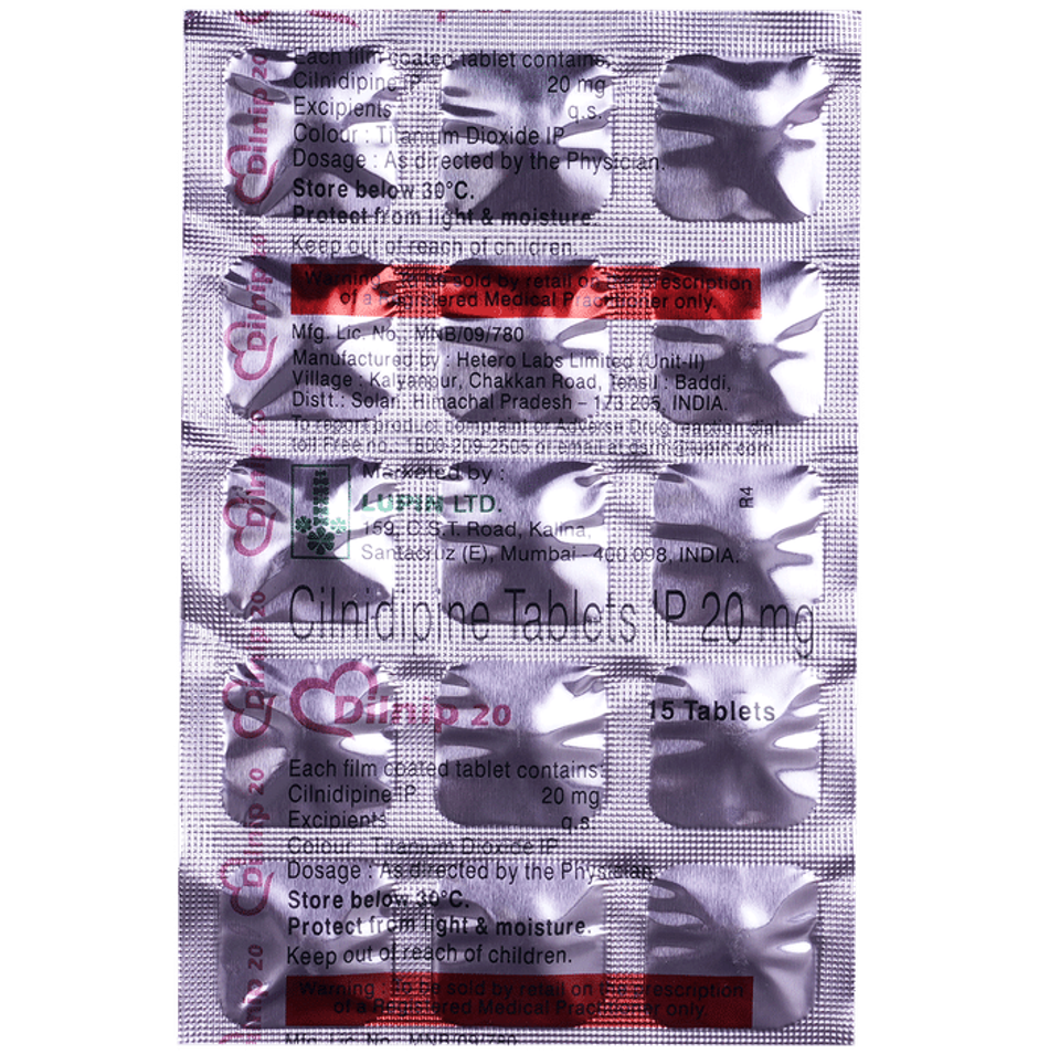 Dilnip 20 Tablet