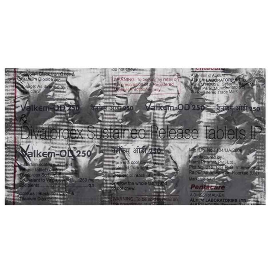 Valkem-OD 250 Tablet SR