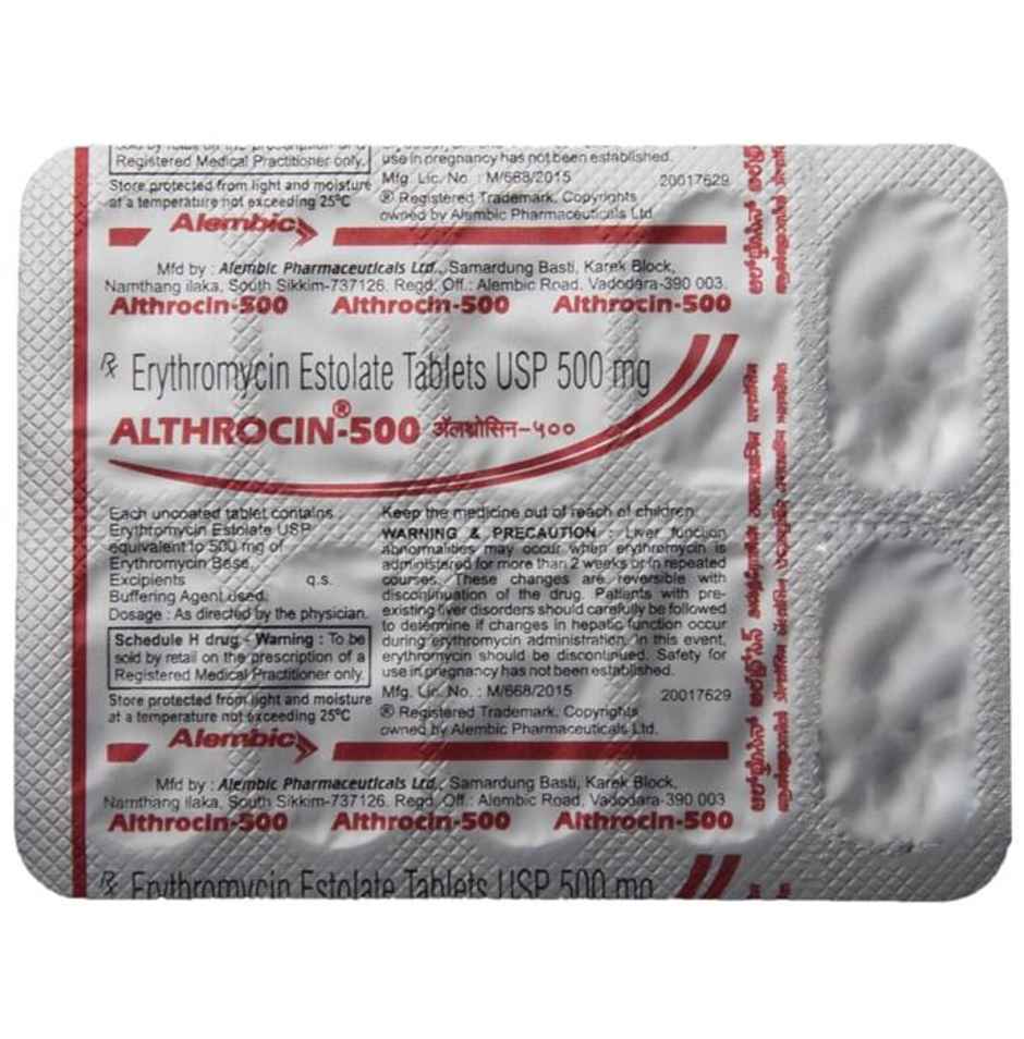 Althrocin-500 Tablet