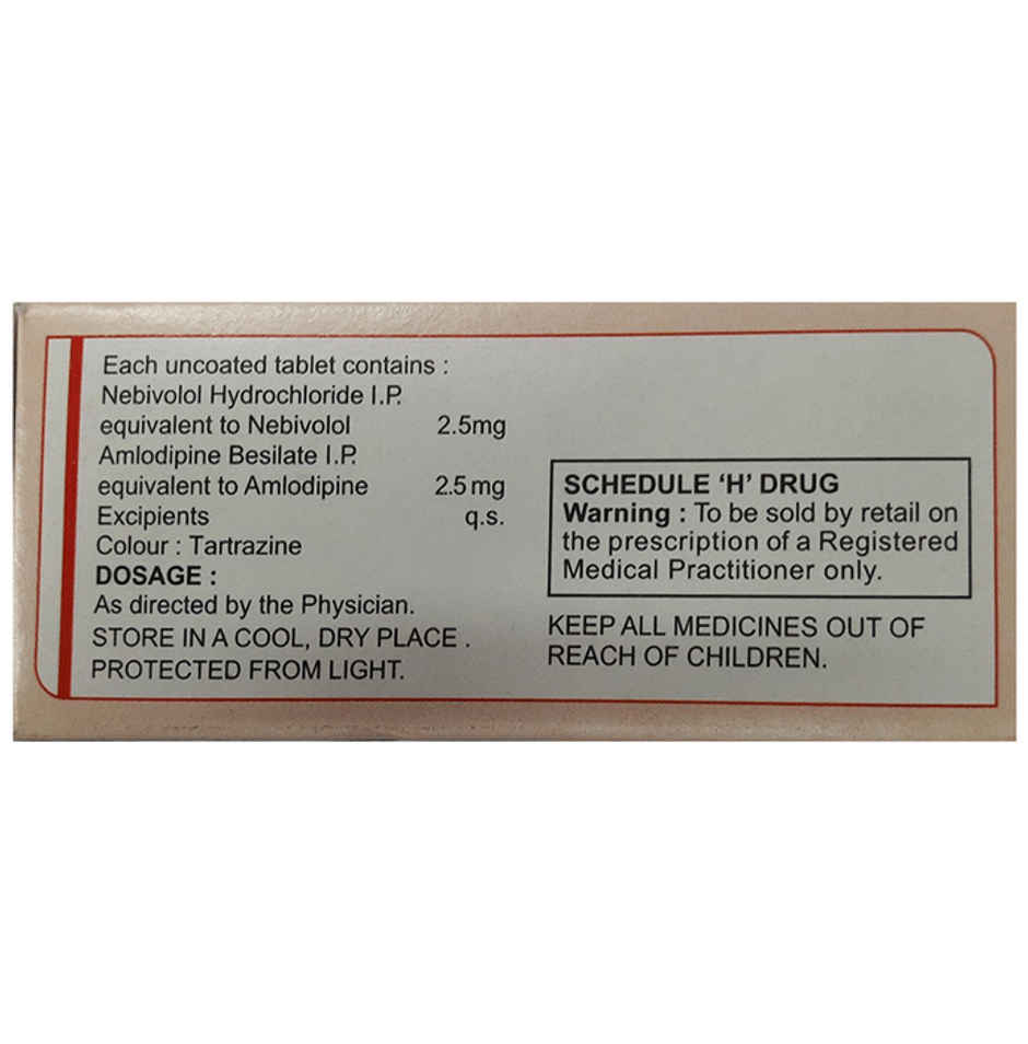 Nodon AM 2.5-2.5mg Tablet