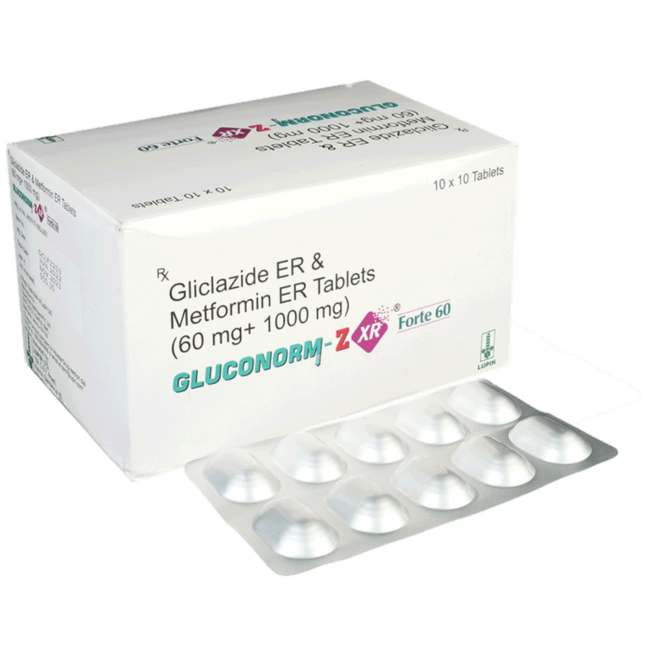 Gluconorm-Z XR Forte 60 Tablet