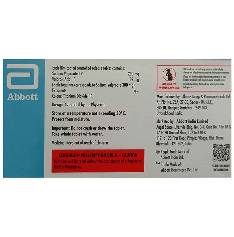 Epilex Chrono 300 Eazy Glide Tablet CR