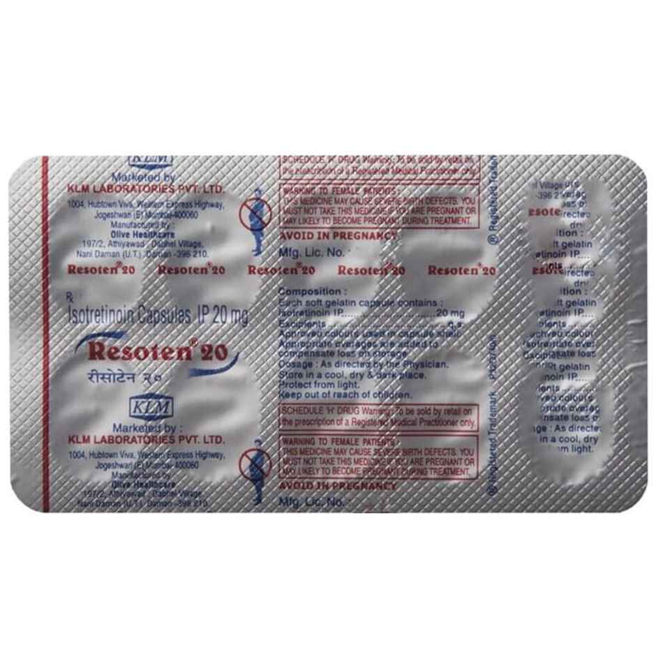 Resoten 20 Capsule