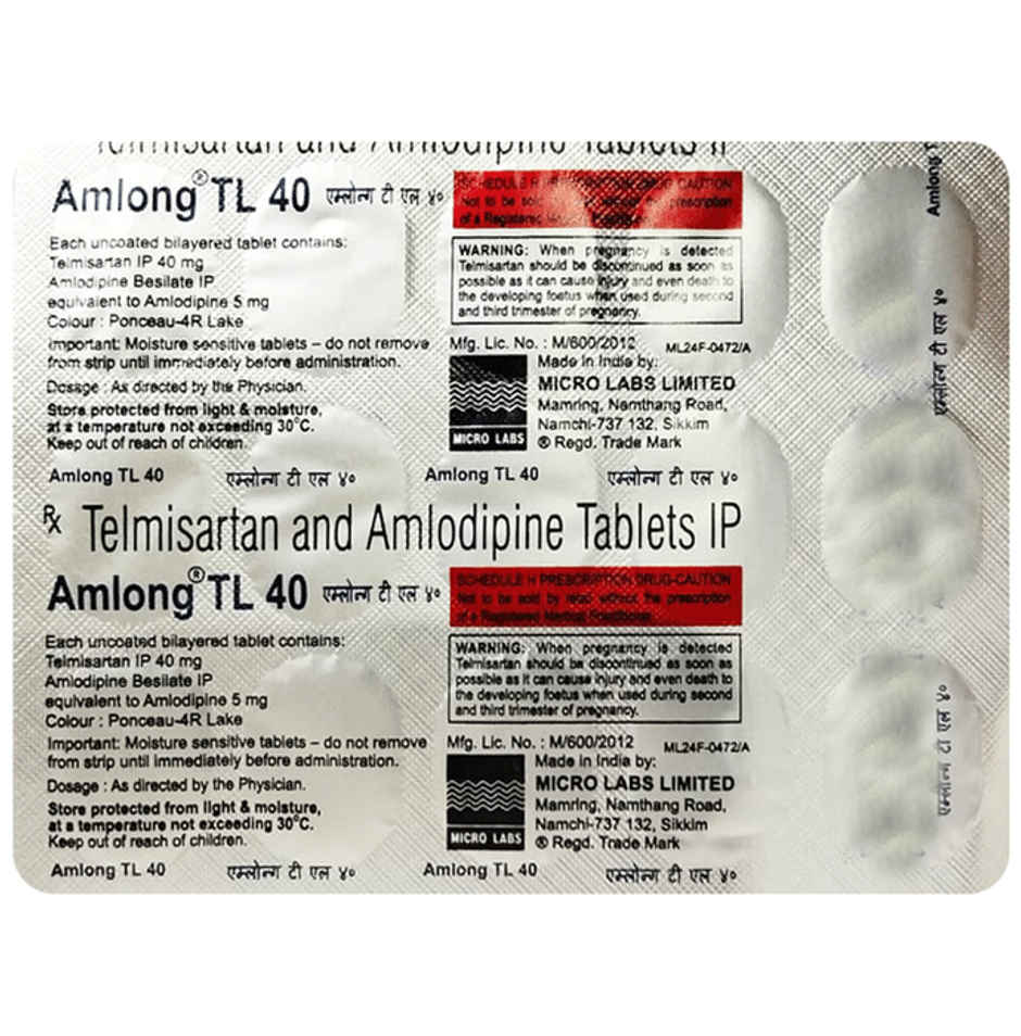 Amlong TL 40 Tablet