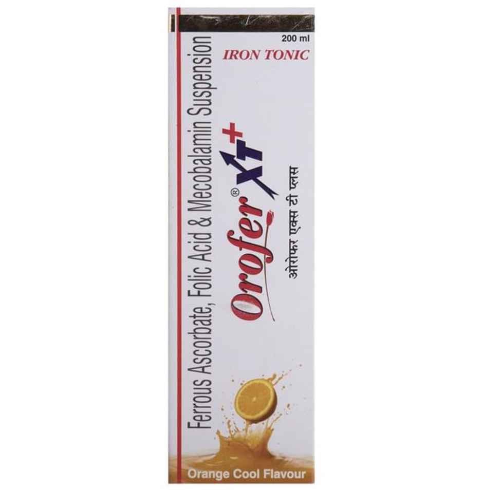 Orofer XT Plus Orange Cool Flavour Oral  Suspension