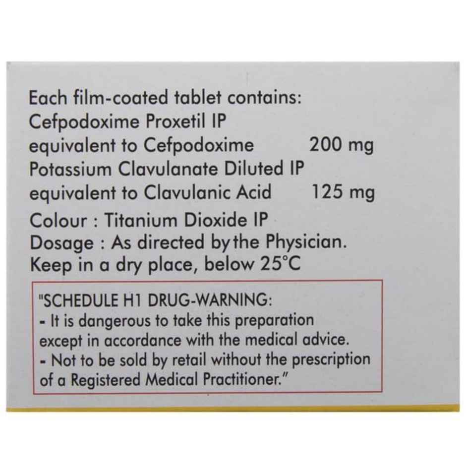 Microcef-CV 200 Tablet