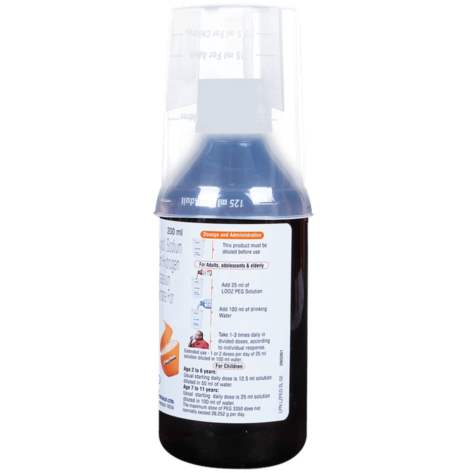 Looz Peg Orange Flavour Oral Solution