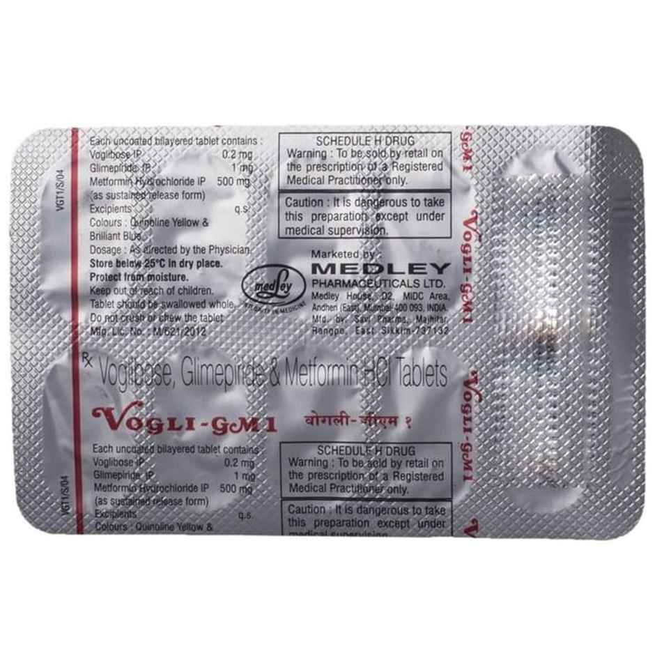 Vogli-GM 1 Tablet SR