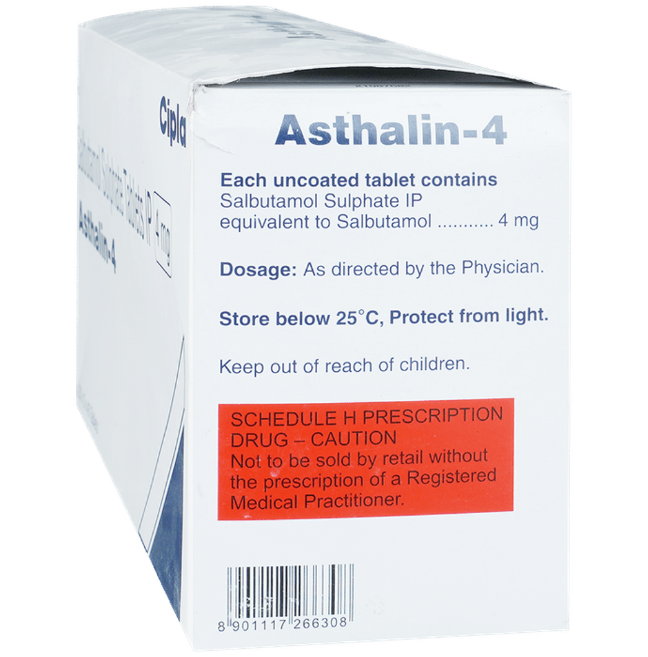 Asthalin-4 Tablet