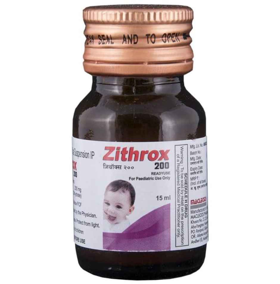 Zithrox 200 Readyuse Oral Suspension