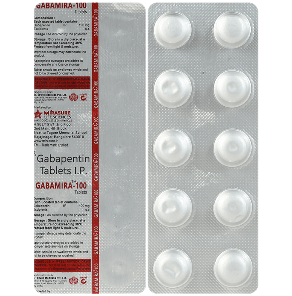 Gabamira-100 Tablet