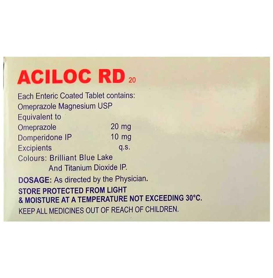 Aciloc RD 20 Tablet