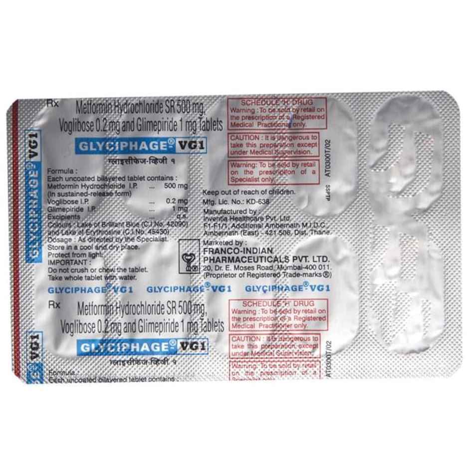 Glyciphage-VG1 Tablet SR