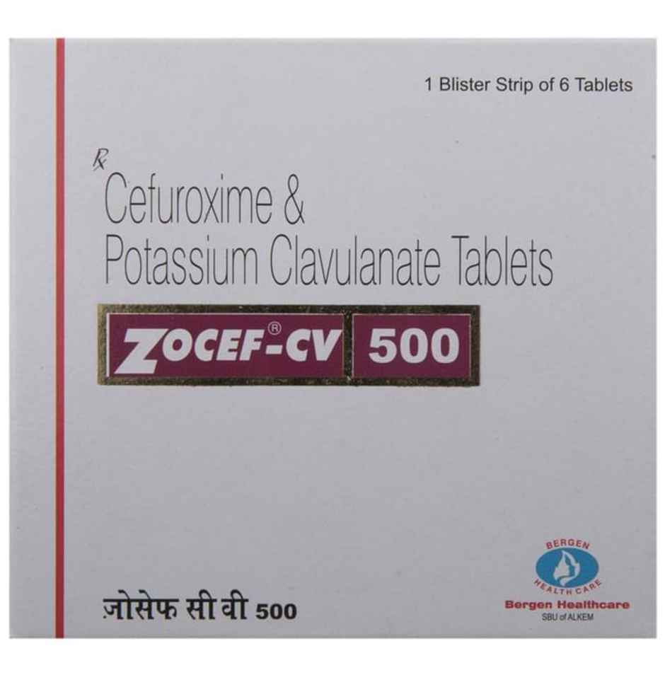 Zocef-CV 500 Tablet
