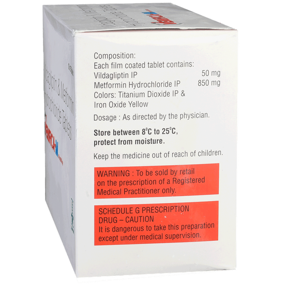 Verifica-M 50mg/850mg Tablet