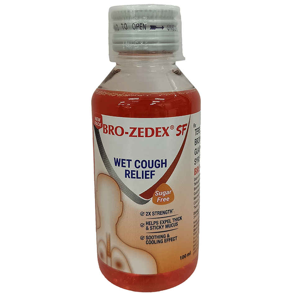 Bro-Zedex SF Sugar Free Syrup