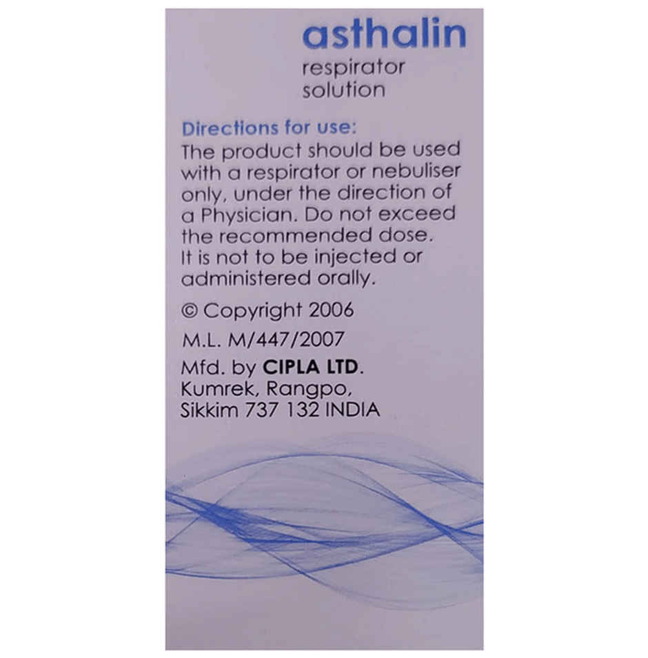 Asthalin Respirator Solution