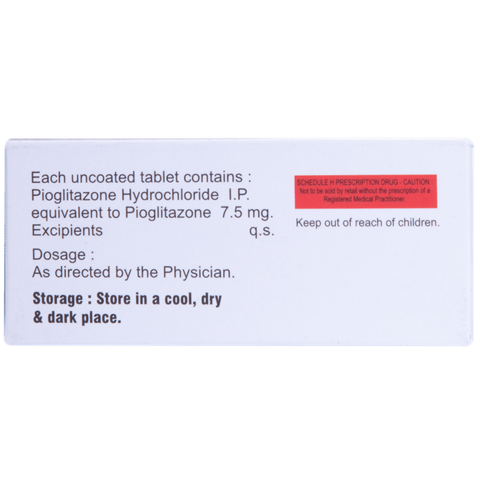 Pioglaz-7.5 Tablet