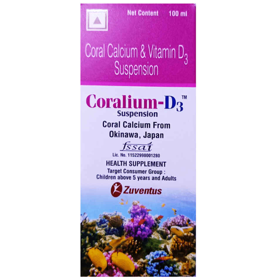 Coralium D3 Oral Suspension 100mL