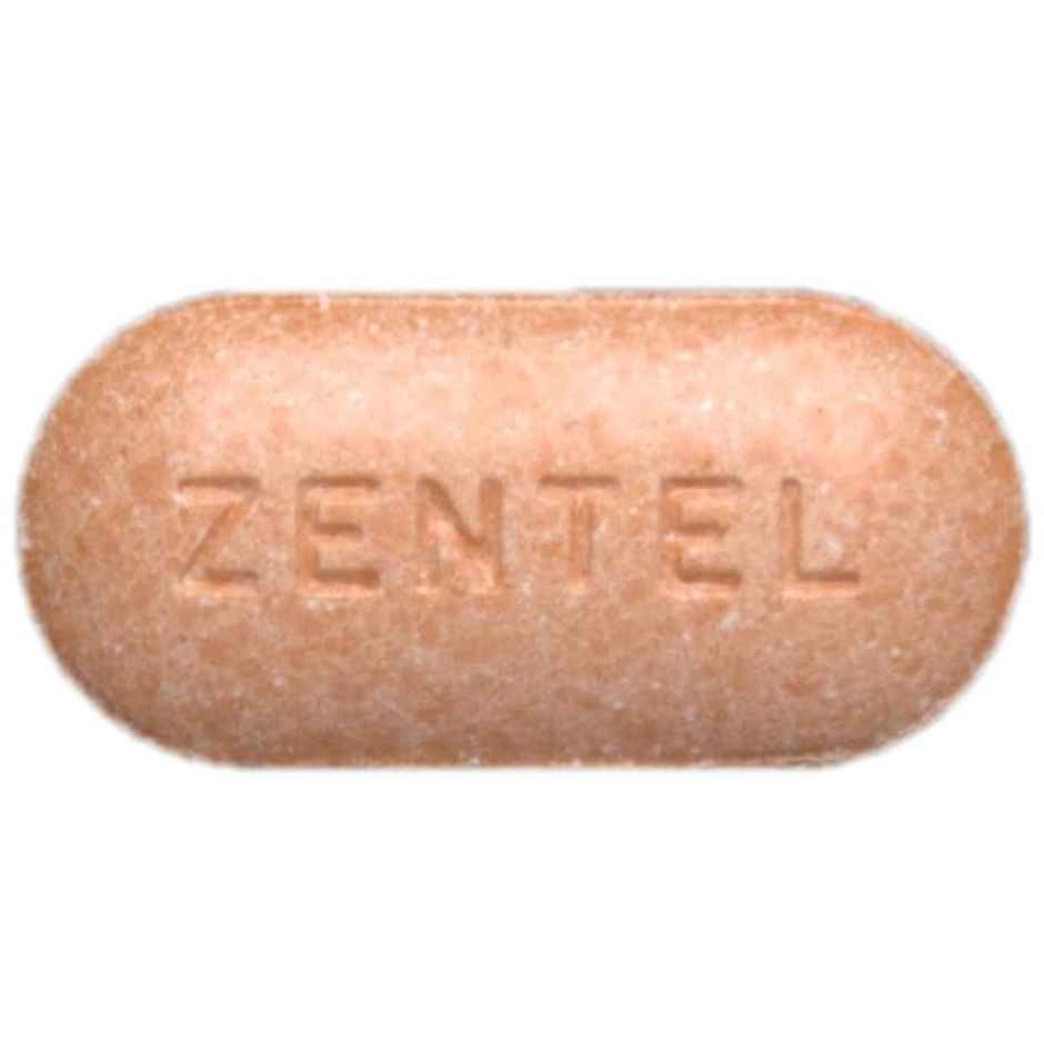Zentel 400mg Tablet