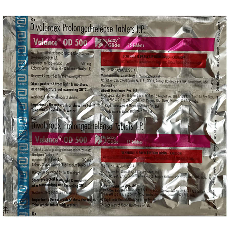 Valance OD 500 Eazy Glide Tablet PR