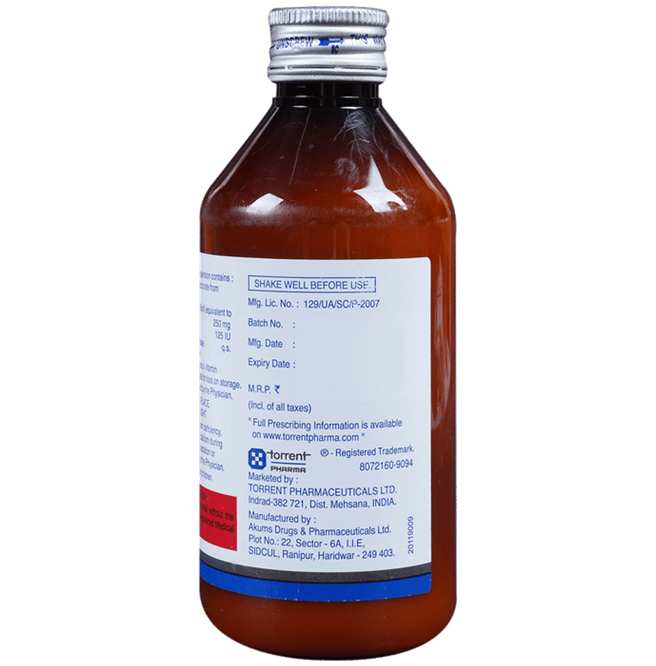 Shelcal Vitamin(D3) Syrup