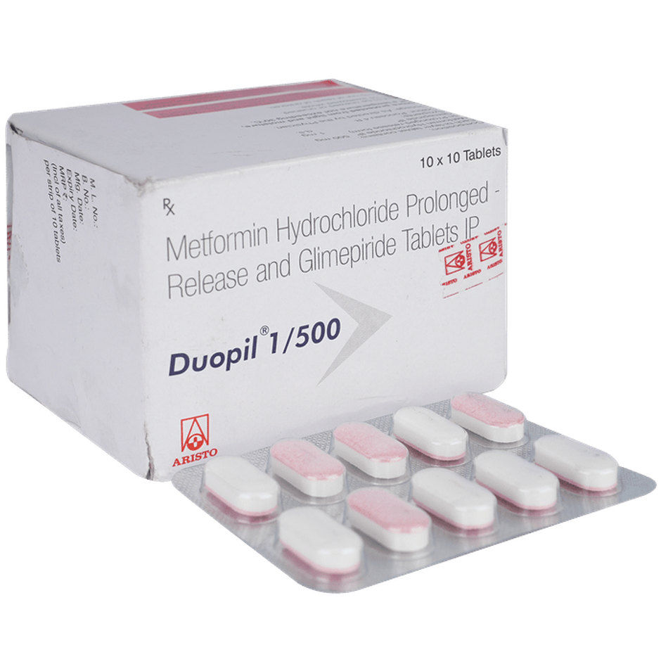 Duopil 1/500 Tablet PR