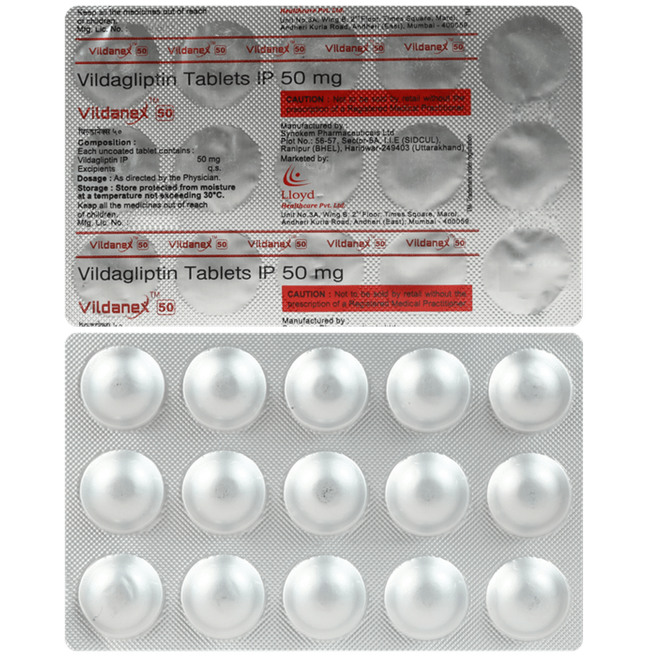 Vildanex 50 Tablet