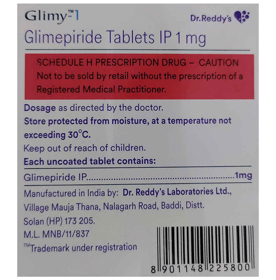 Glimy-1 Tablet