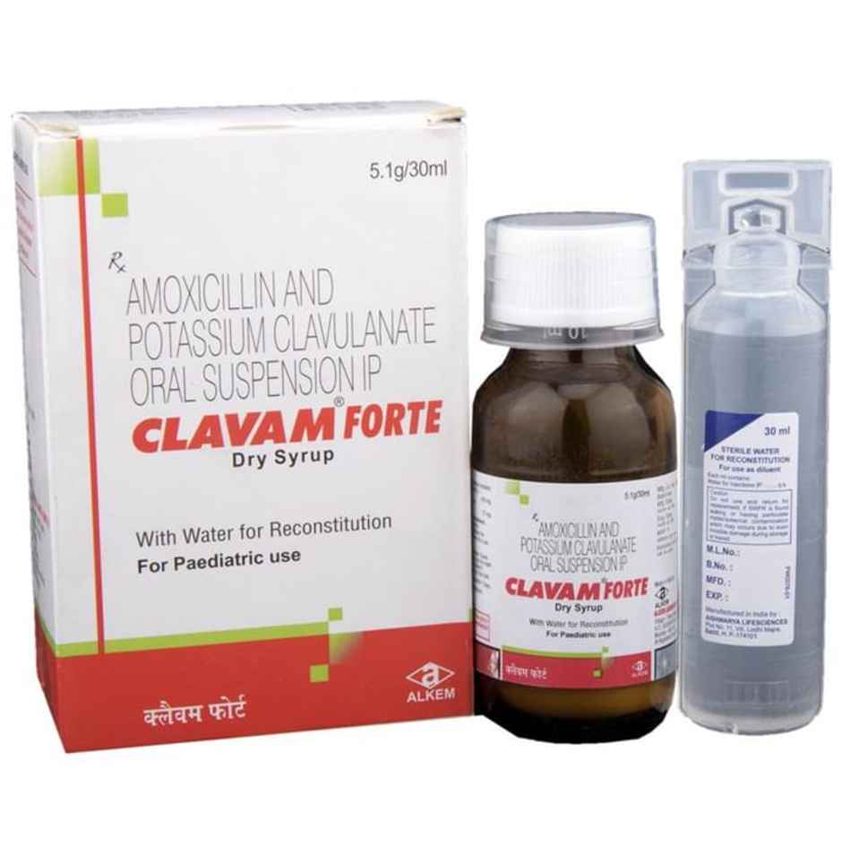 Clavam Forte Dry Syrup