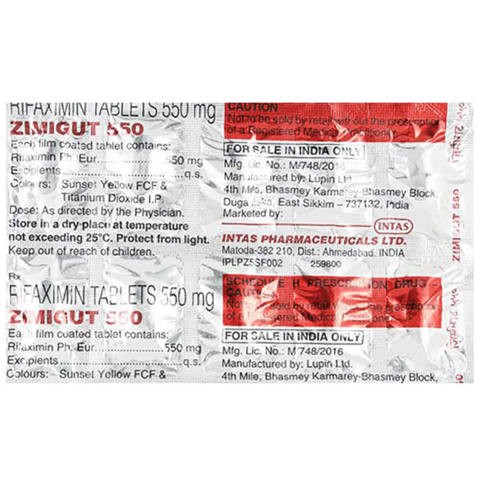 Zimigut 550 Tablet