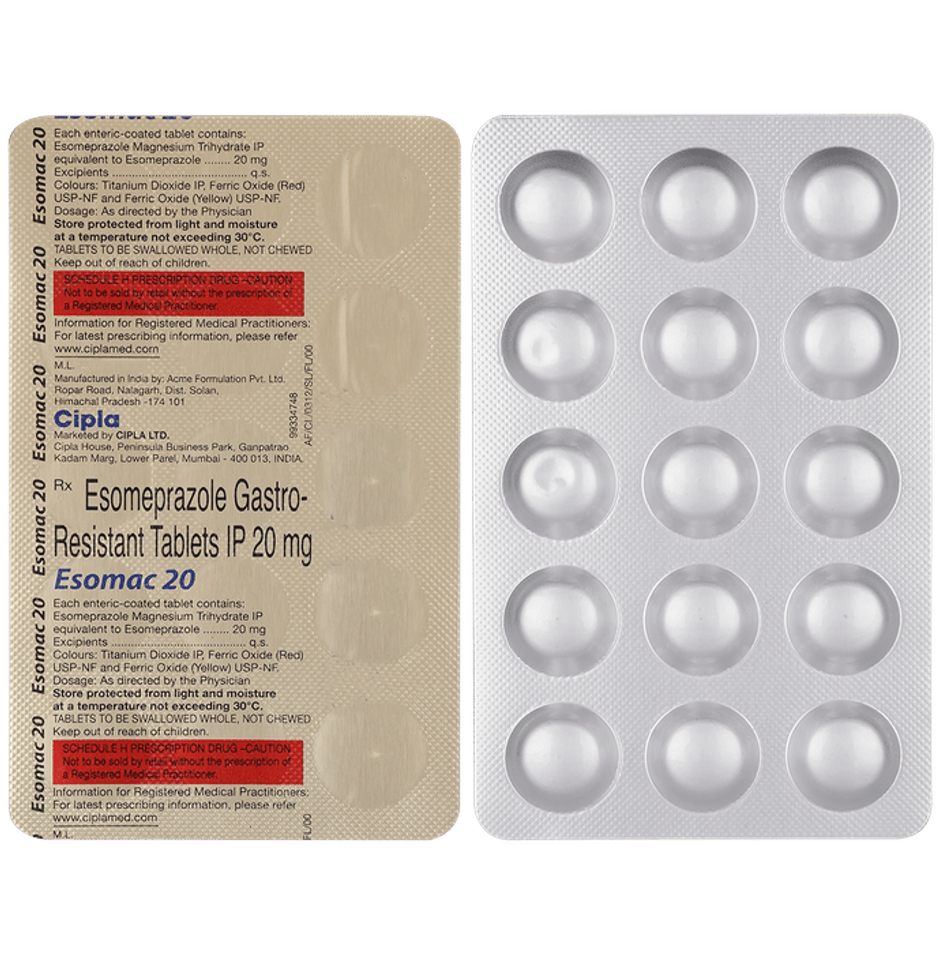 Esomac 20 Tablet