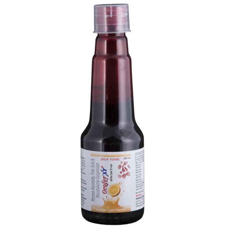 Orofer XT Plus Orange Cool Flavour Oral  Suspension