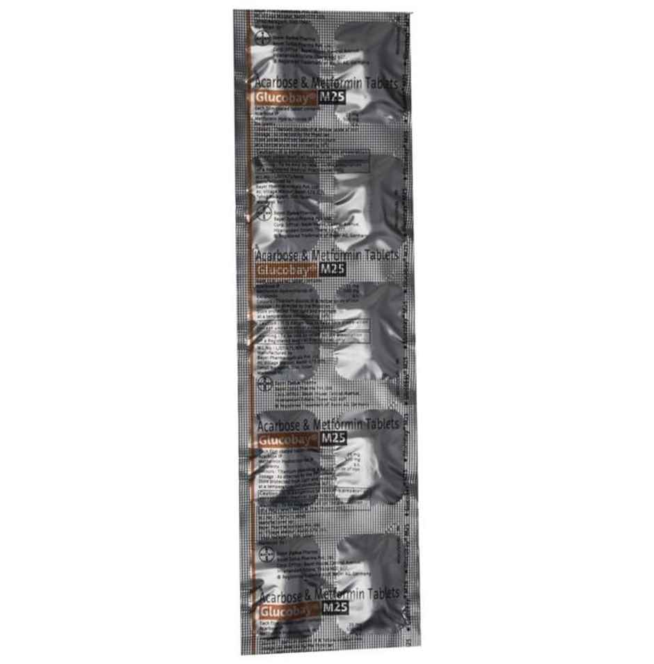 Glucobay M25 Tablet