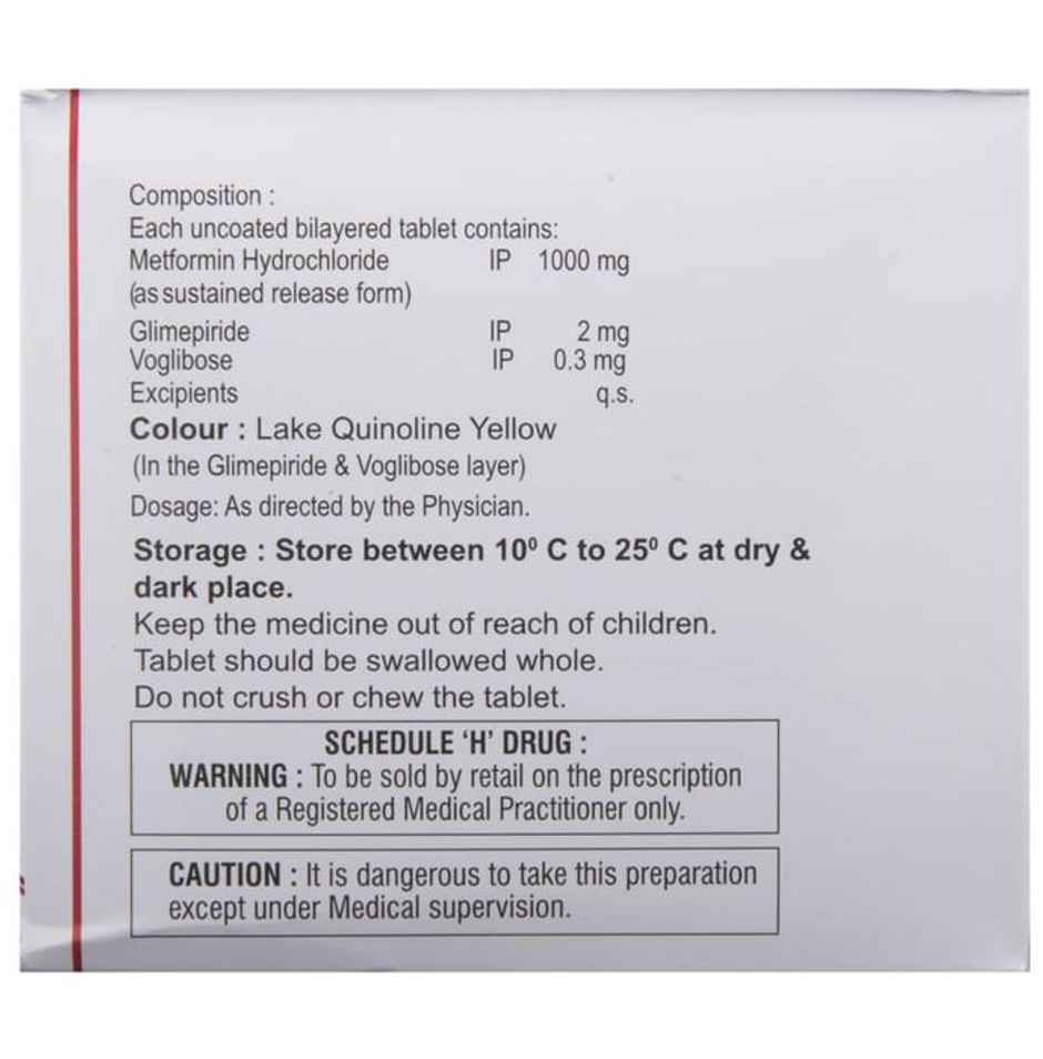 Glimisave MV2 Forte Tablet SR