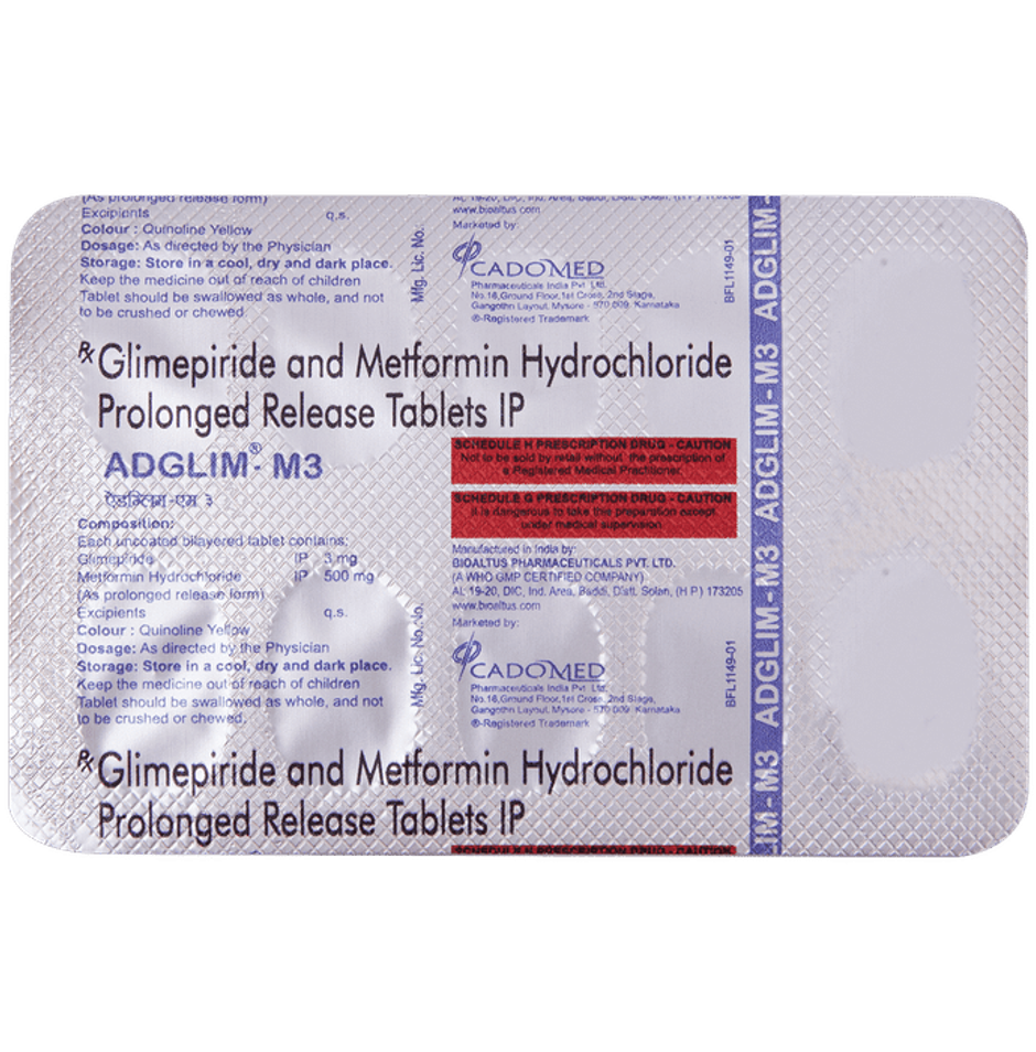 Adglim-M3 Tablet PR
