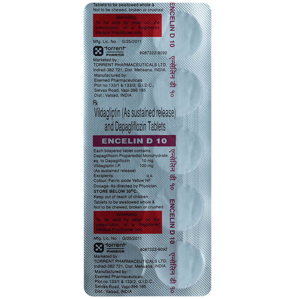Encelin D 10 Tablet SR