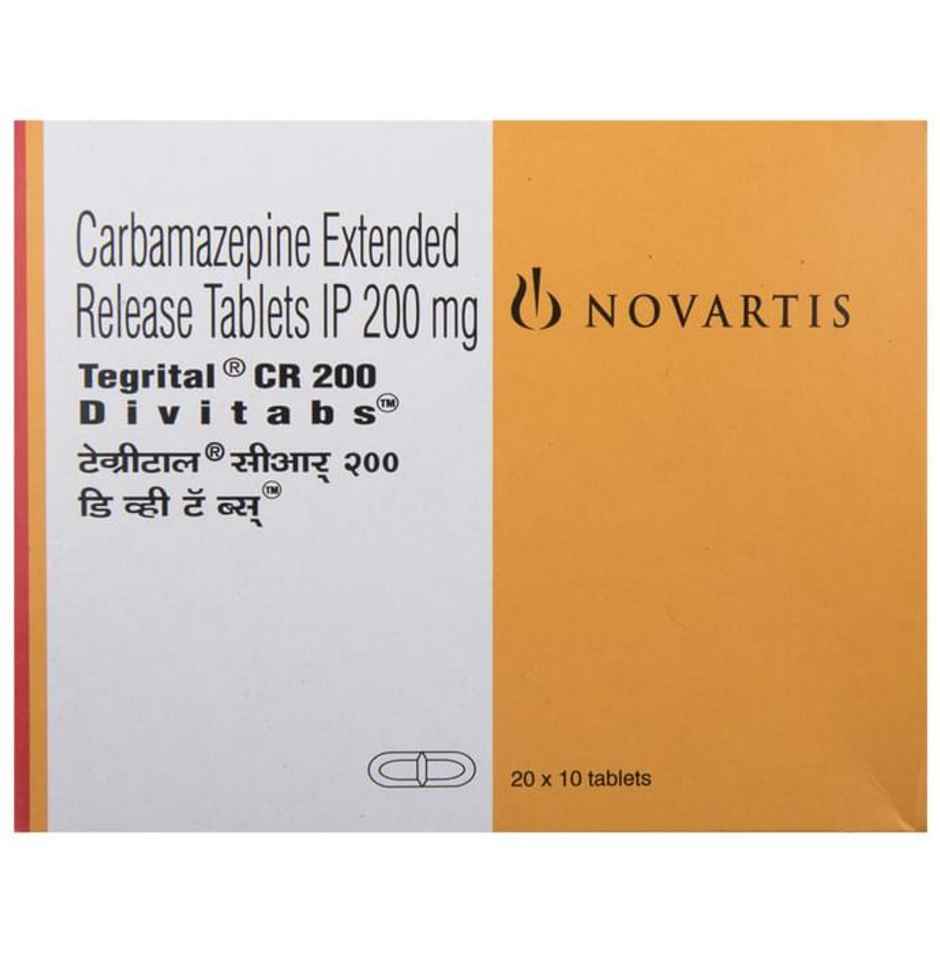 Tegrital CR 200 Divitabs Tablet ER